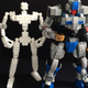 Illustration for article titled This 3D printed frame makes building articulated Lego Mecha super easy